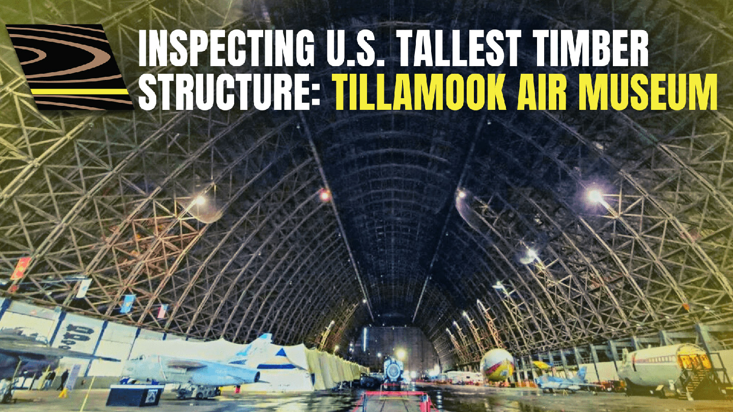 Wood Research Development conducts inspection on Tillamook Air Museum