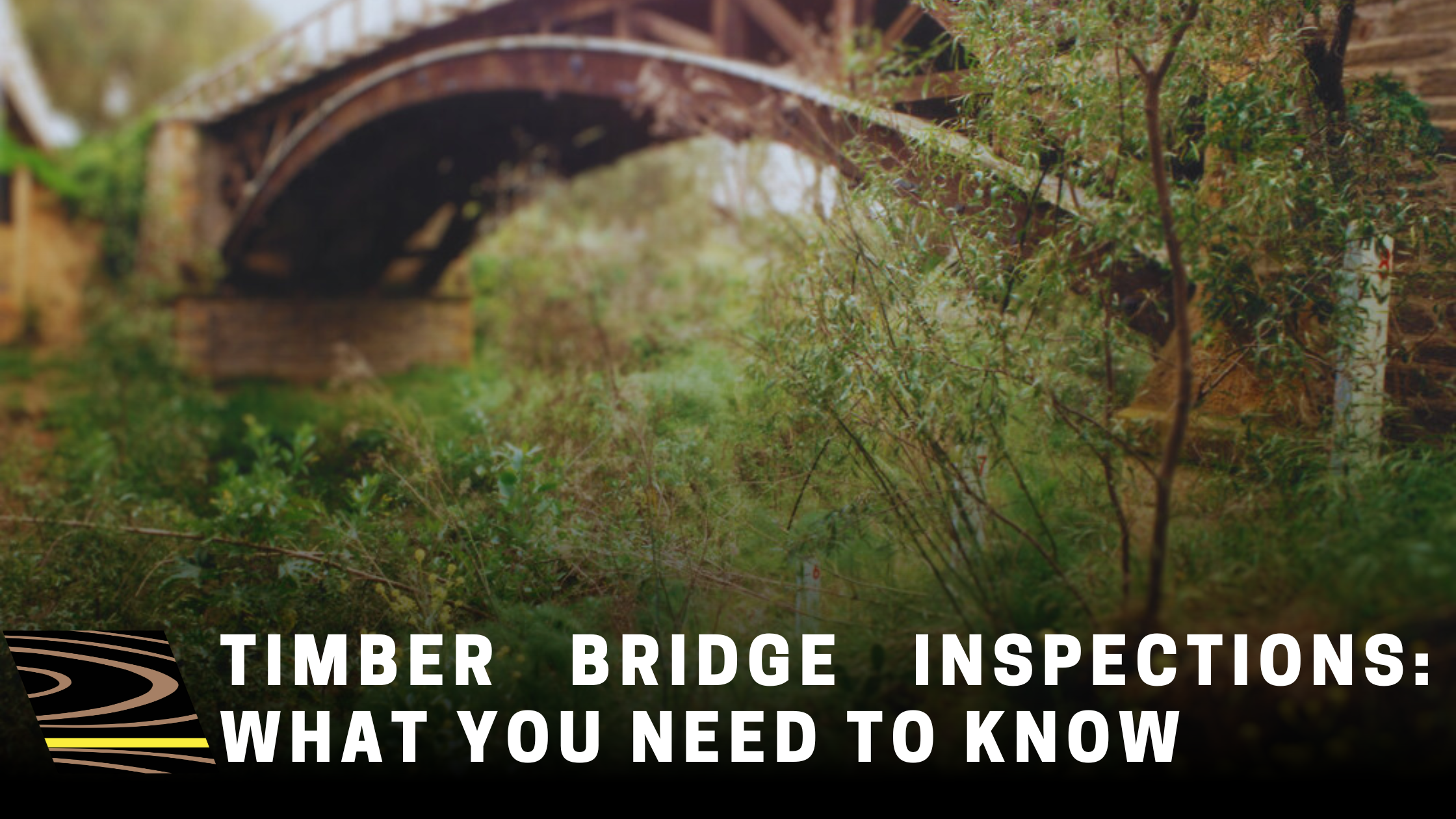 Angle Vale bridge in Australia before it collapsed. cover image for a blog post on Timber Bridge inspections