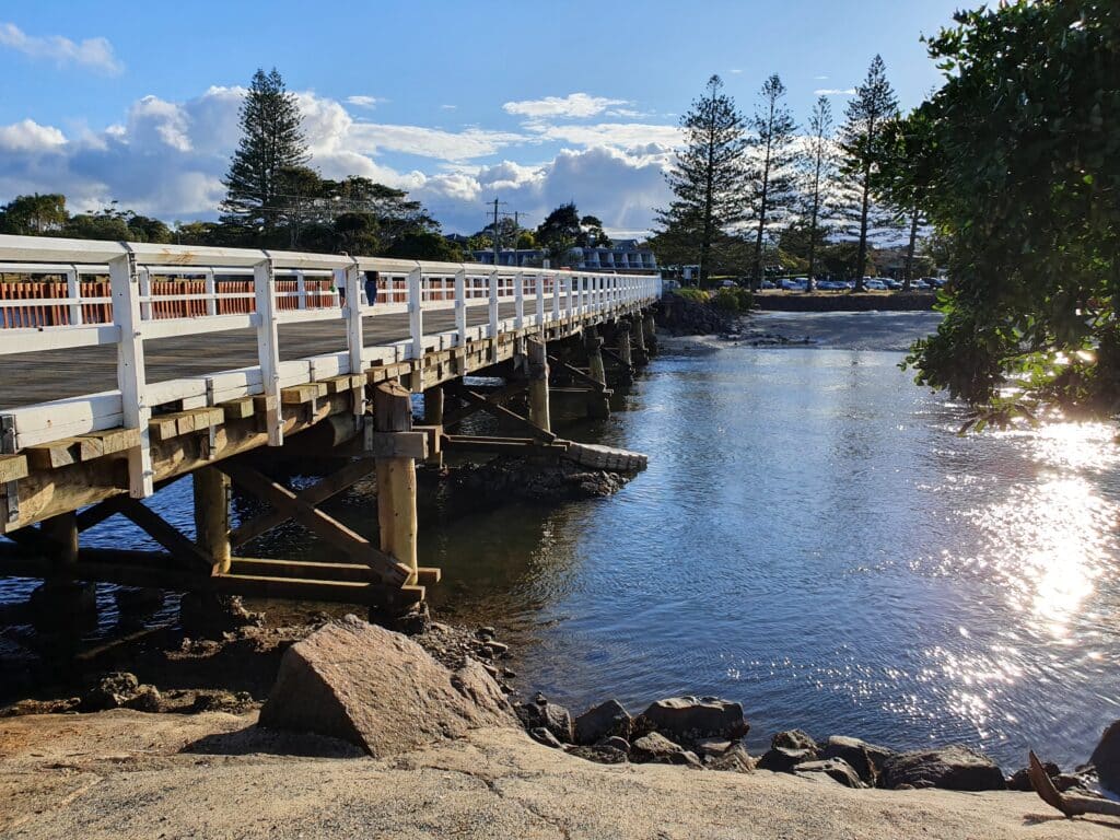 South Arm heritage timber bridge